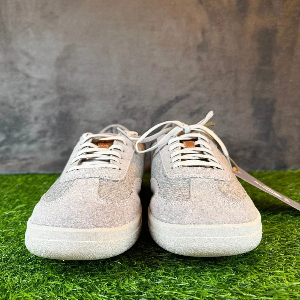 OluKai Puliki Sneaker Mens Size 10 Poi Charcoal Casual Comfort Shoes NWT